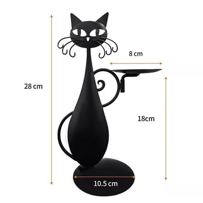 Skorter | Black Cat | Candlestick