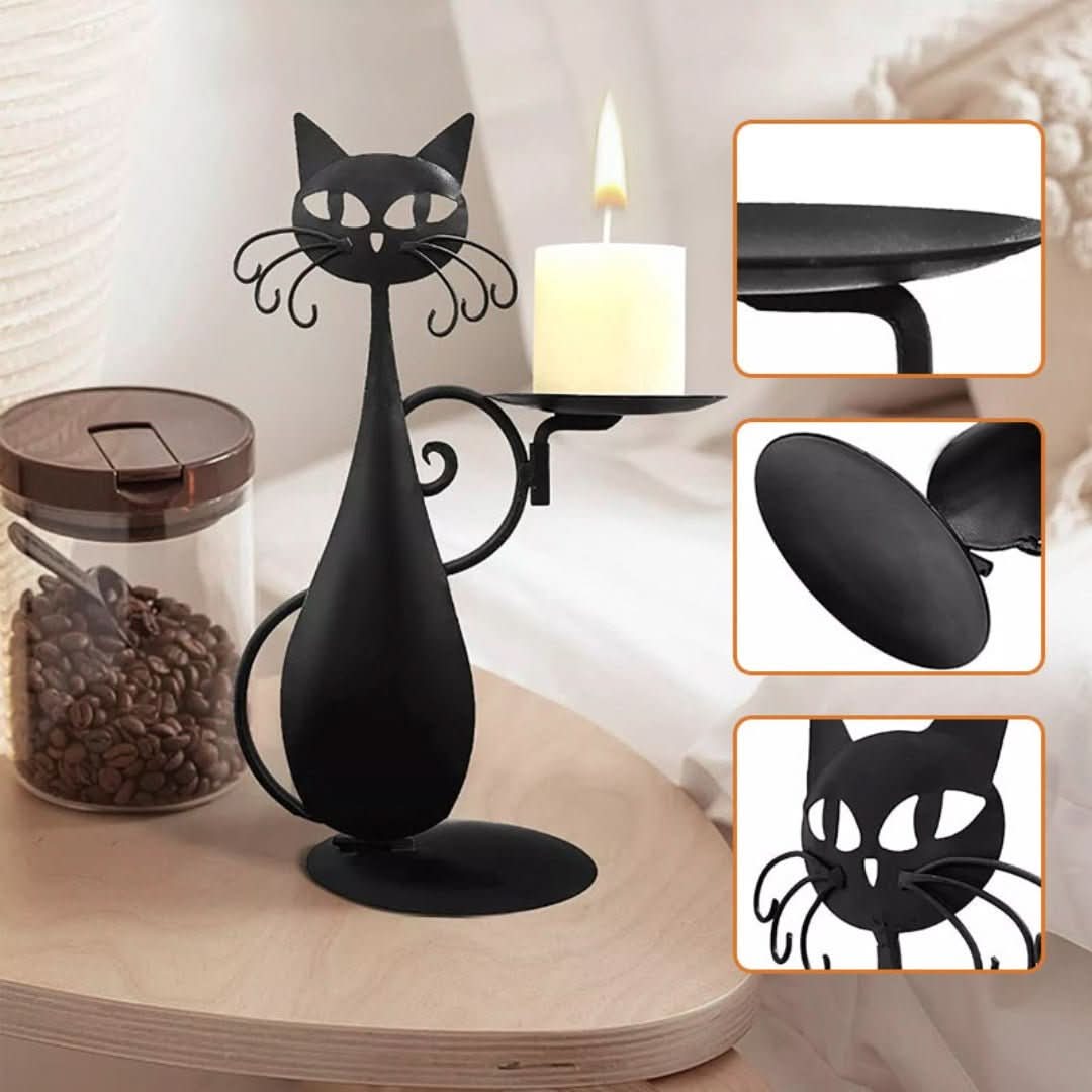 Skorter | Black Cat | Candlestick
