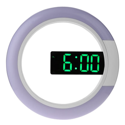 Multifunctional Led Lamp Wall Clock for Bedroom