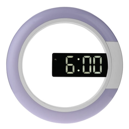 Multifunctional Led Lamp Wall Clock for Bedroom