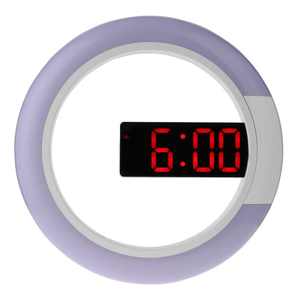 Multifunctional Led Lamp Wall Clock for Bedroom