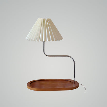 Bohemian - Classic Elegance Pleated Desk Lamp