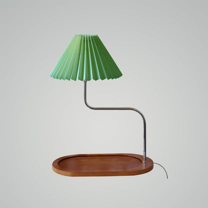 Bohemian - Classic Elegance Pleated Desk Lamp