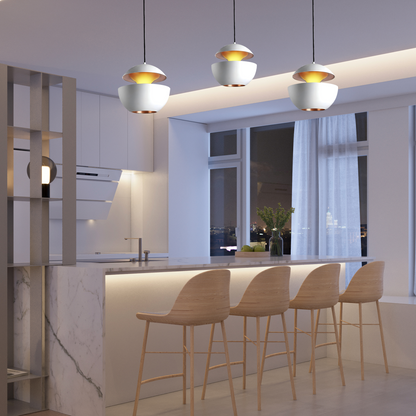 Eclipse Radiance Pendant Light - HERE COMES THE SUN Pendant Light - SKØRTER