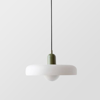 Bauhaus Stained Glass Pendant Light