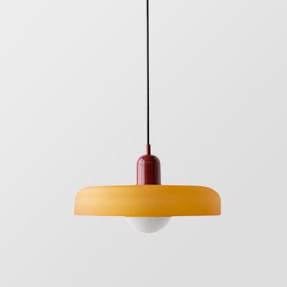 Bauhaus Stained Glass Pendant Light