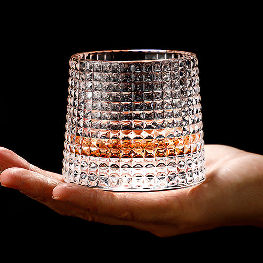 Grandeur Spinning Whiskey Tumblers