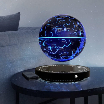 Rotating Levitating Constellation Lamp