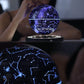 Rotating Levitating Constellation Lamp