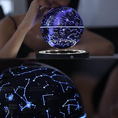 Rotating Levitating Constellation Lamp