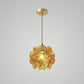 Bohemian - Golden Blossom Orb Pendant Light