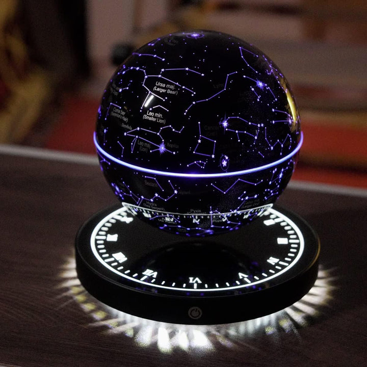 Rotating Levitating Constellation Lamp