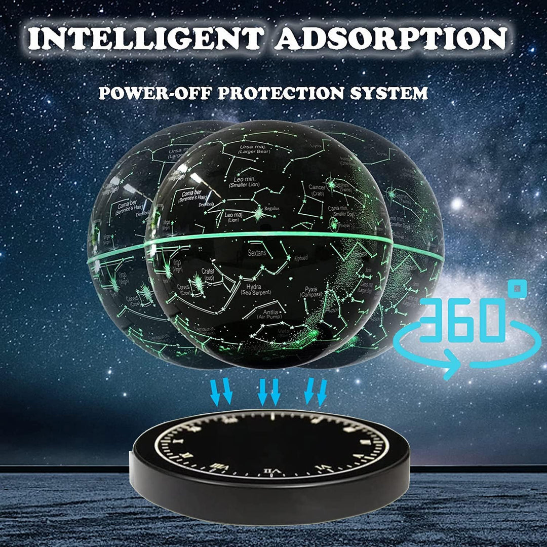 Rotating Levitating Constellation Lamp