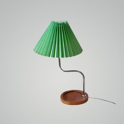 Bohemian - Classic Elegance Pleated Desk Lamp