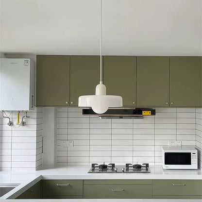 Bauhaus Stained Glass Pendant Light