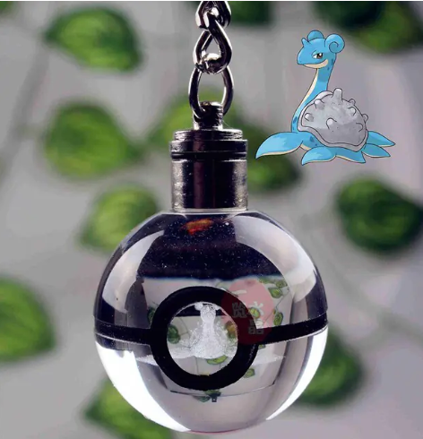 Personalized Crystal Keychain Featuring Characters