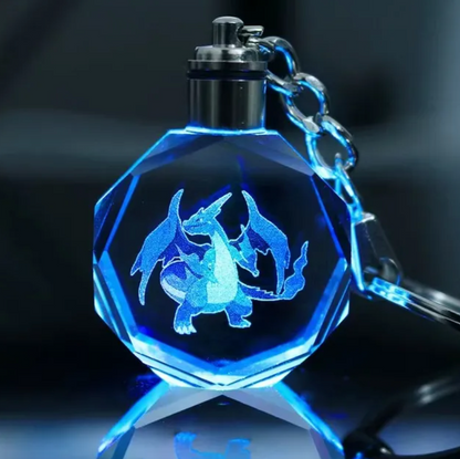 Personalized Crystal Keychain Featuring Characters