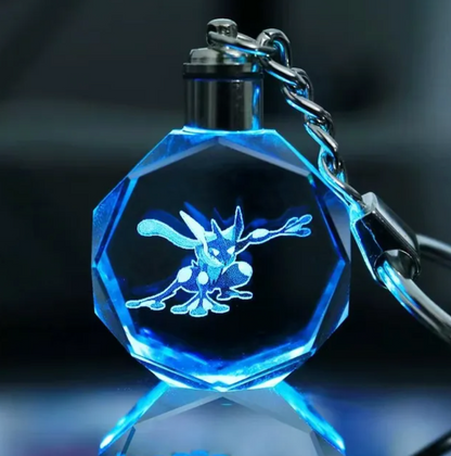 Personalized Crystal Keychain Featuring Characters