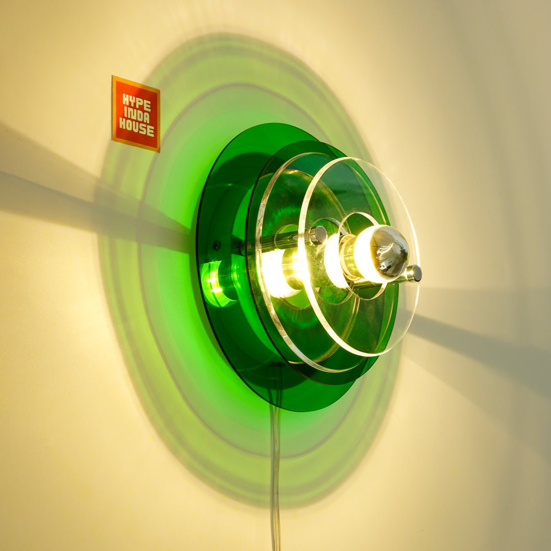 Bauhaus Flying Saucer Ambient Wall Sconce