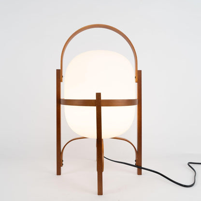 Portable Lantern Glass Table Lamp - SKØRTER