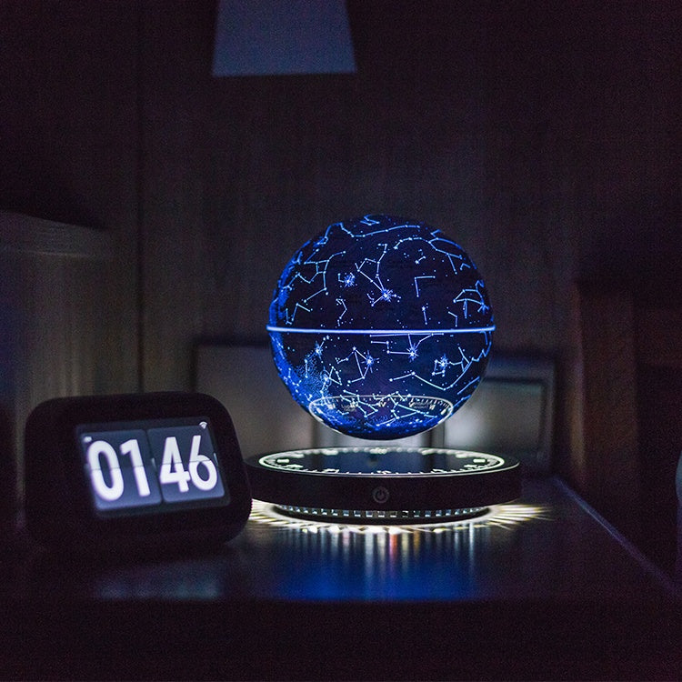 Rotating Levitating Constellation Lamp