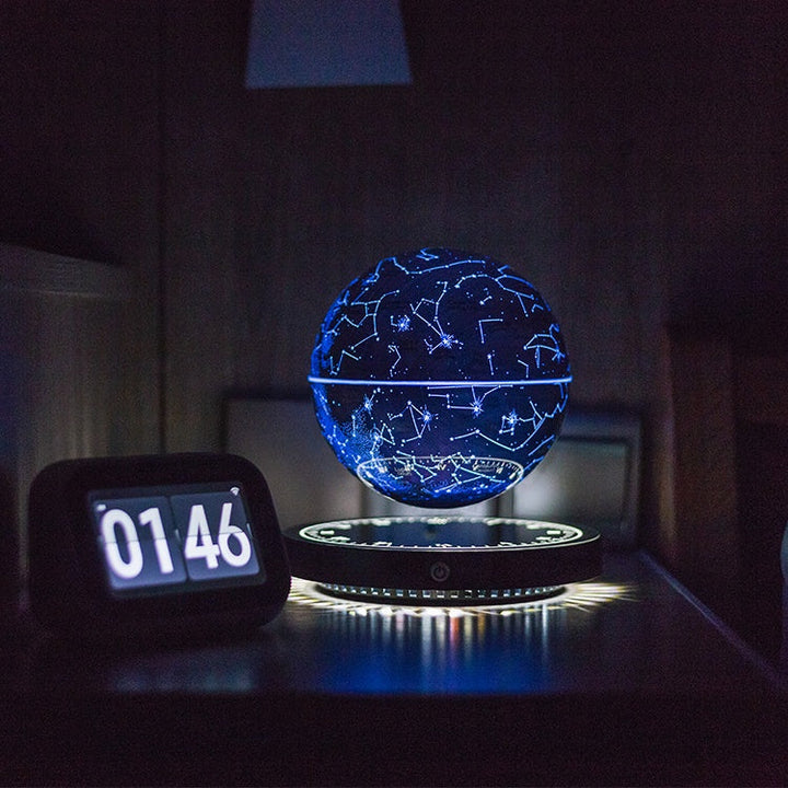 Rotating Levitating Constellation Lamp