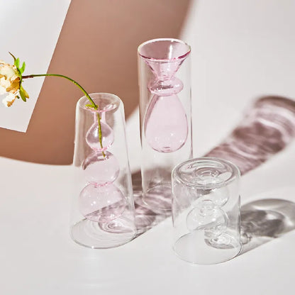 Colored Glass Vase