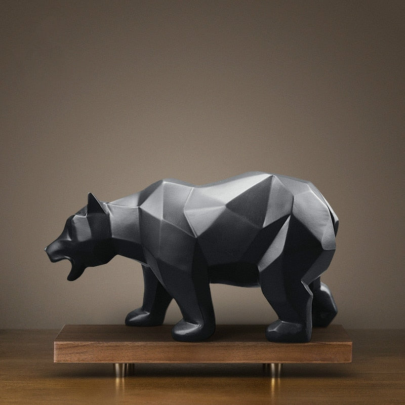 Modern Bear Figurine