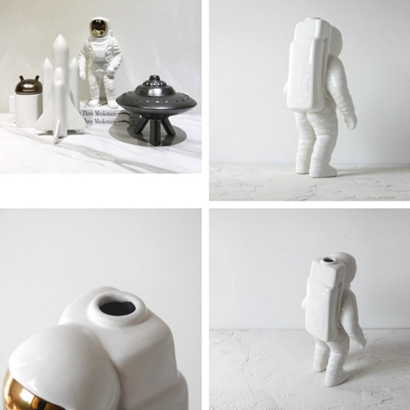 Ceramic Astronaut Vase