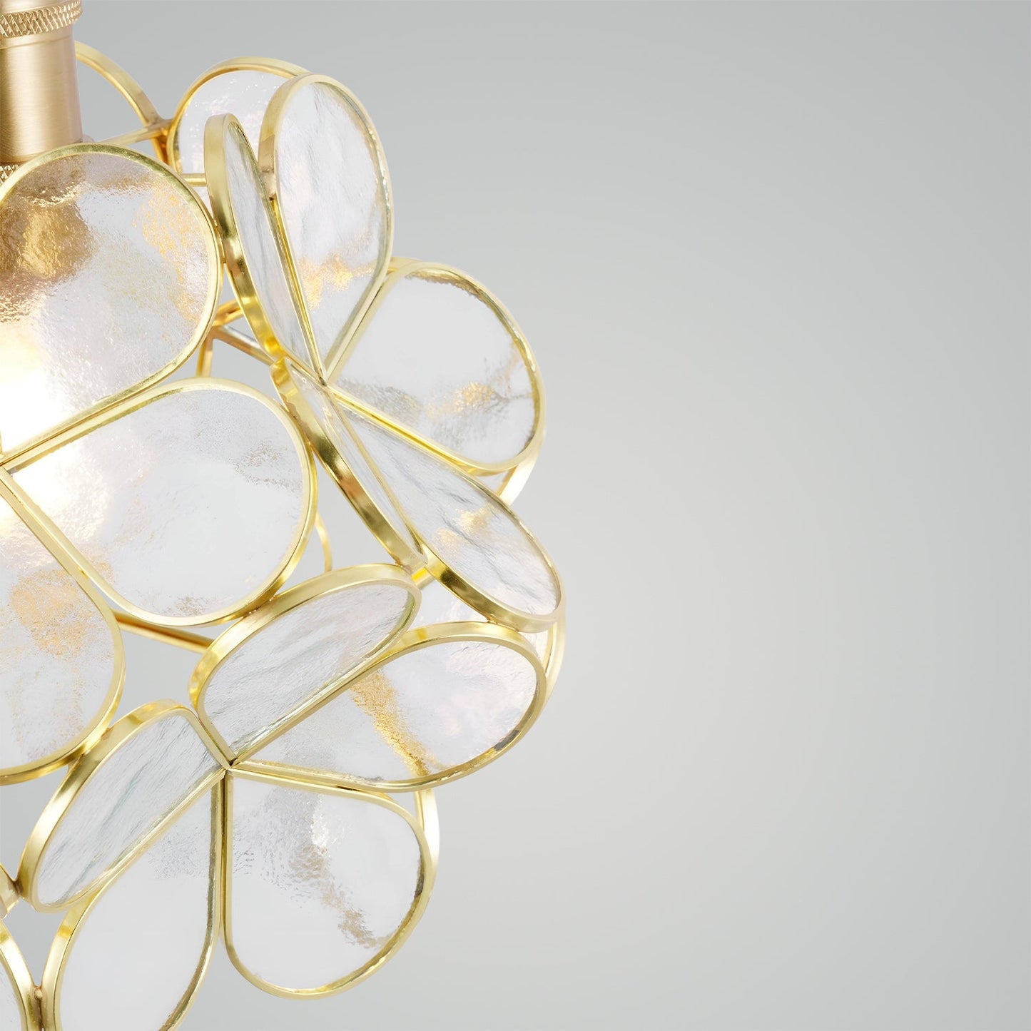 Bohemian - Golden Blossom Orb Pendant Light
