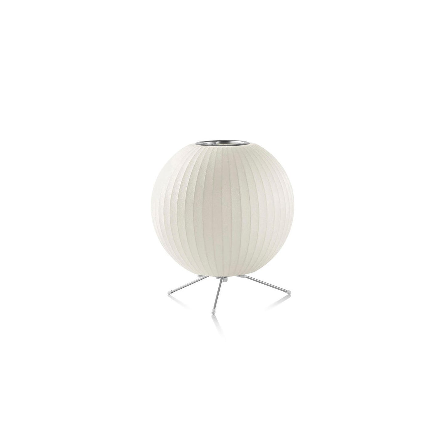 Silken Orb Tripod Lamp - Nelson Ball Tripod Lamp