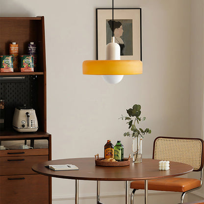 Bauhaus Stained Glass Pendant Light