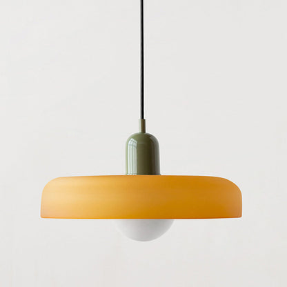 Bauhaus Stained Glass Pendant Light