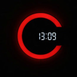 Multifunctional Led Lamp Wall Clock for Bedroom