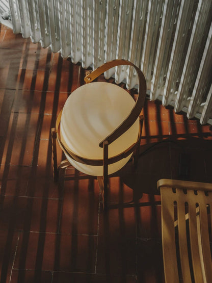 Portable Lantern Glass Table Lamp - SKØRTER