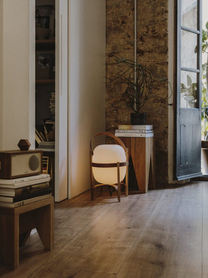 Portable Lantern Glass Table Lamp - SKØRTER