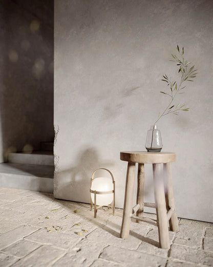 Portable Lantern Glass Table Lamp - SKØRTER