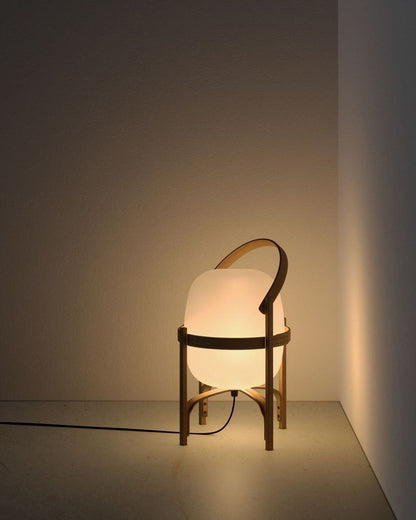Portable Lantern Glass Table Lamp - SKØRTER