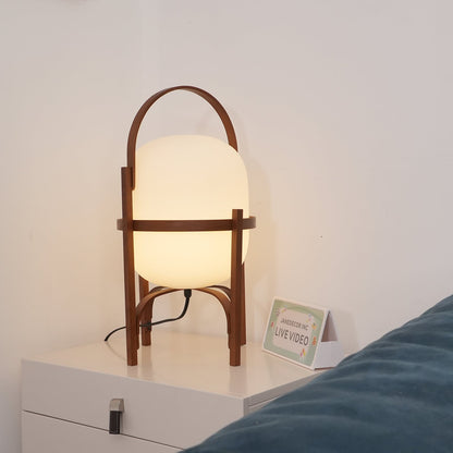 Portable Lantern Glass Table Lamp - SKØRTER