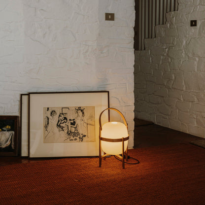 Portable Lantern Glass Table Lamp - SKØRTER