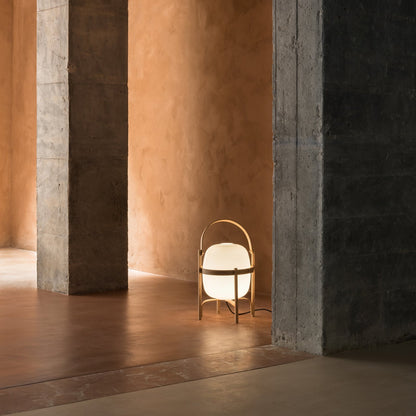 Portable Lantern Glass Table Lamp - SKØRTER