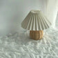 Rattan Pleated Built-in Battery Table lamp