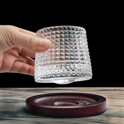 Grandeur Spinning Whiskey Tumblers