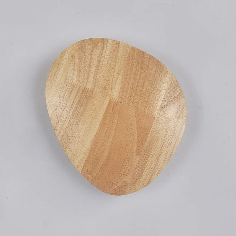 Wood Round LED Wall Lamp