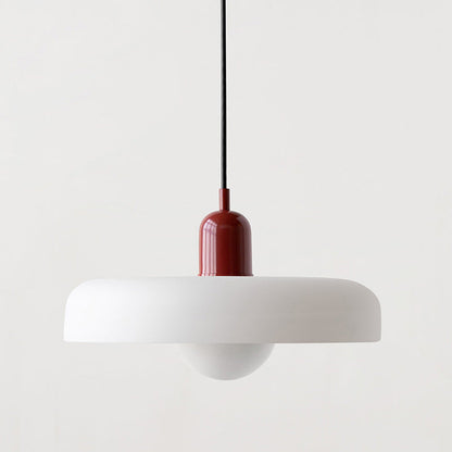 Bauhaus Stained Glass Pendant Light