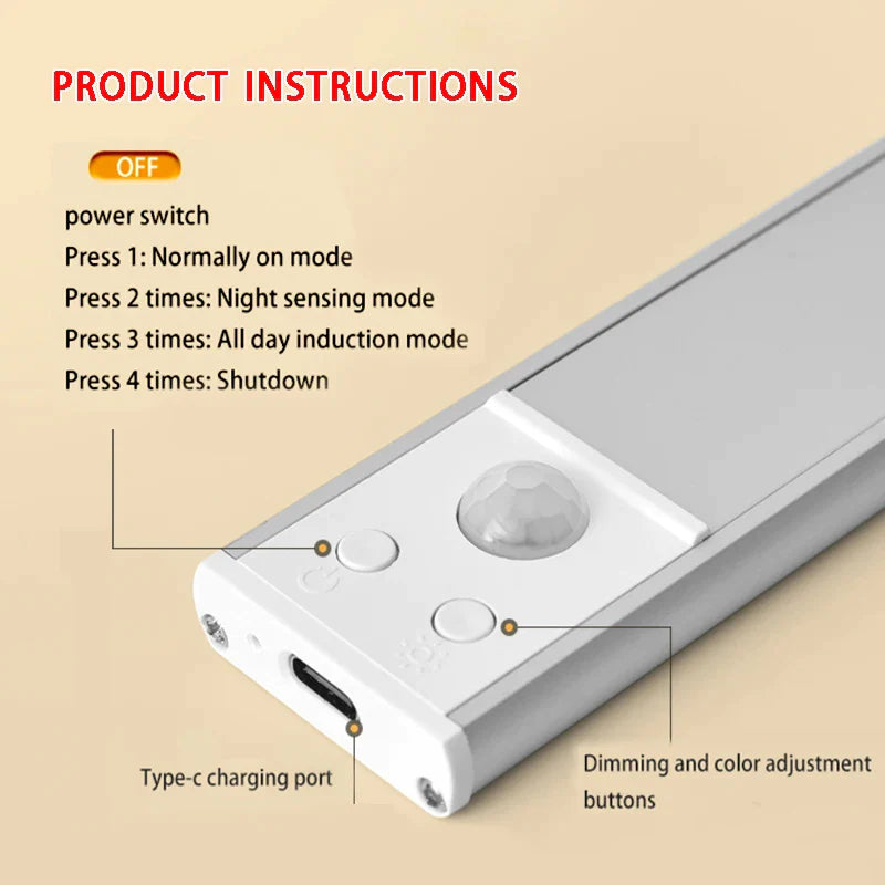 Wireless Motion Sensor Lamp