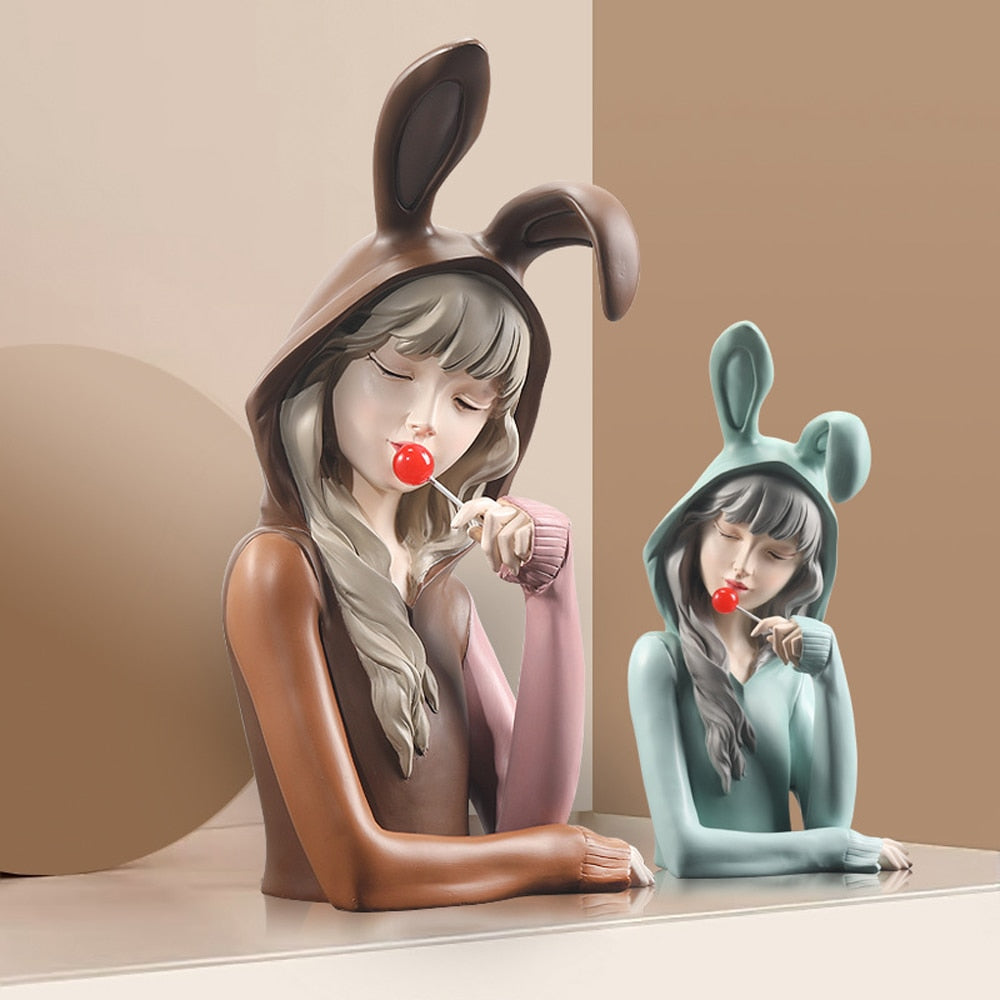 Lollipop Bunny Girl