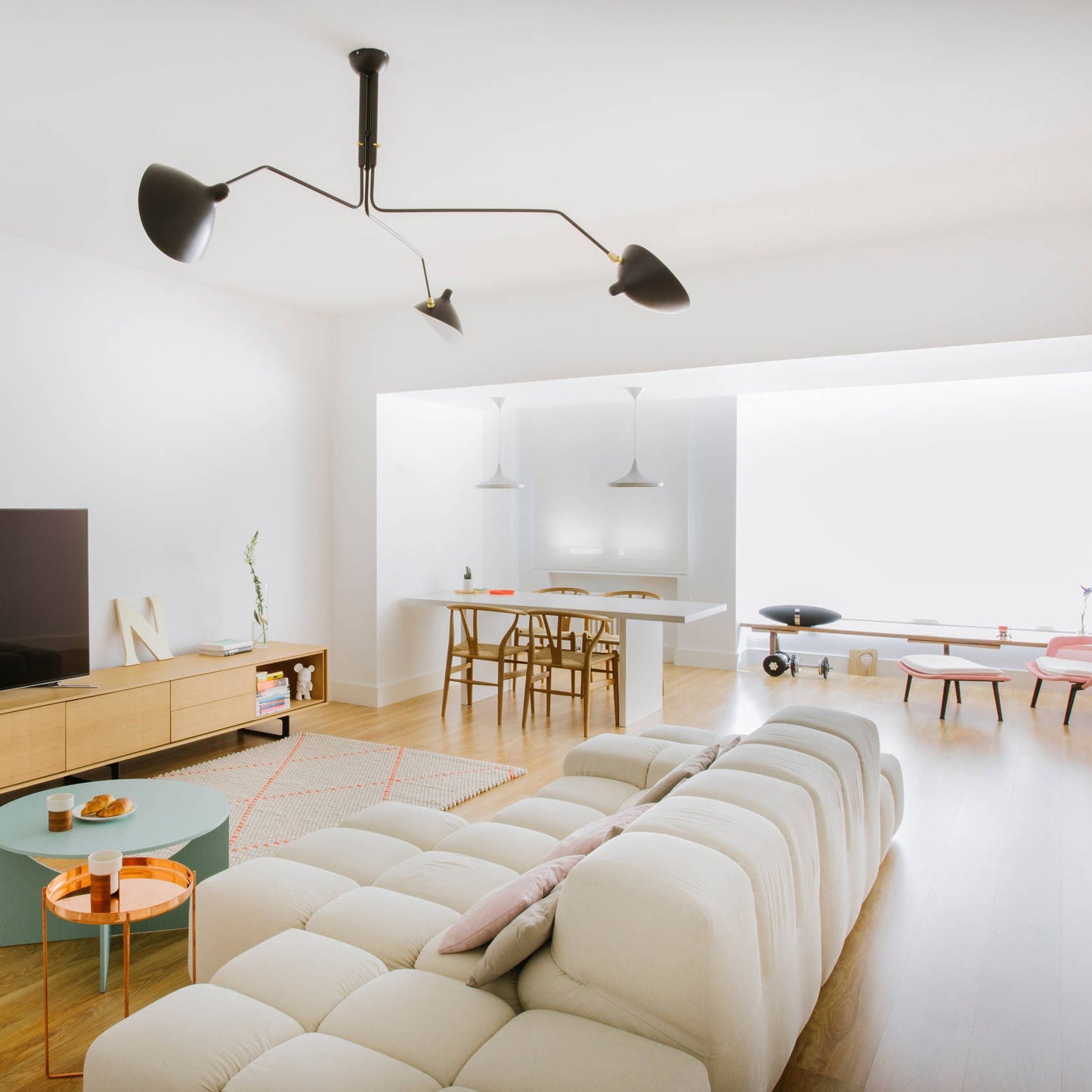 Serge Mouille Ceiling Light A