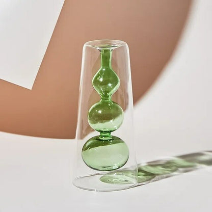 Colored Glass Vase