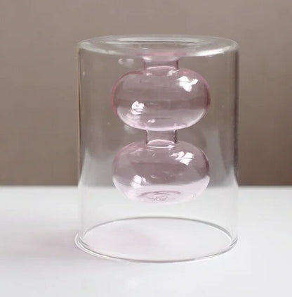 Colored Glass Vase